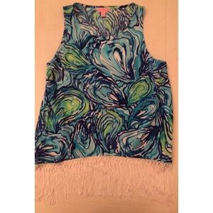 Sonya Fringe Sleeveless Top